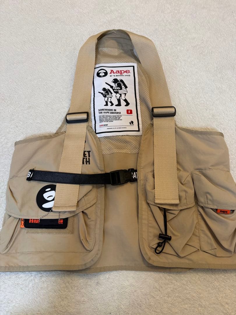 AAPE フィッシングベスト