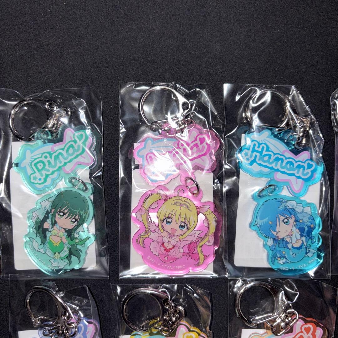 マーメイドメロディーぴちぴちピッチアクリルキーホルダー8点セット