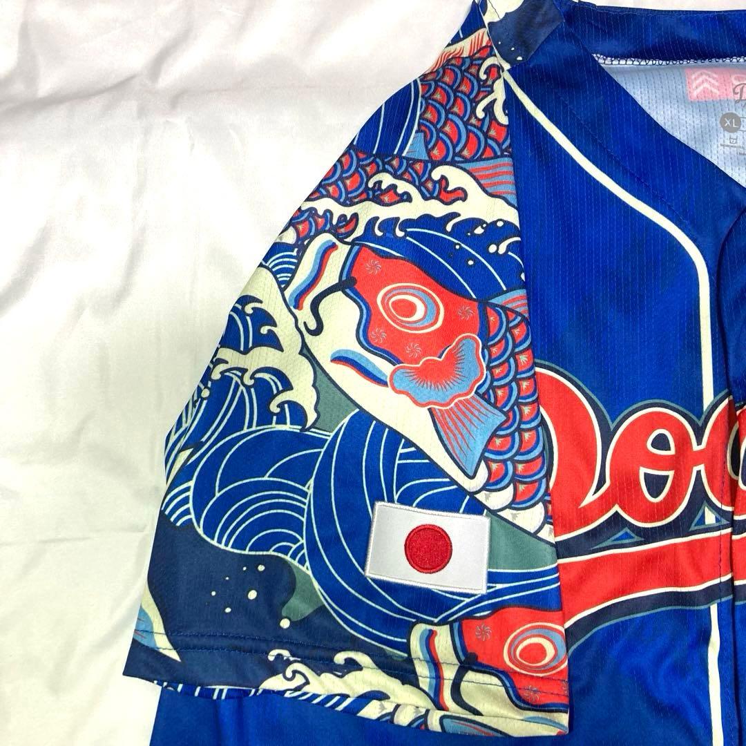 【非売品】ドジャース XL ユニフォーム 大谷翔平　ジャパン ヘリテージナイト