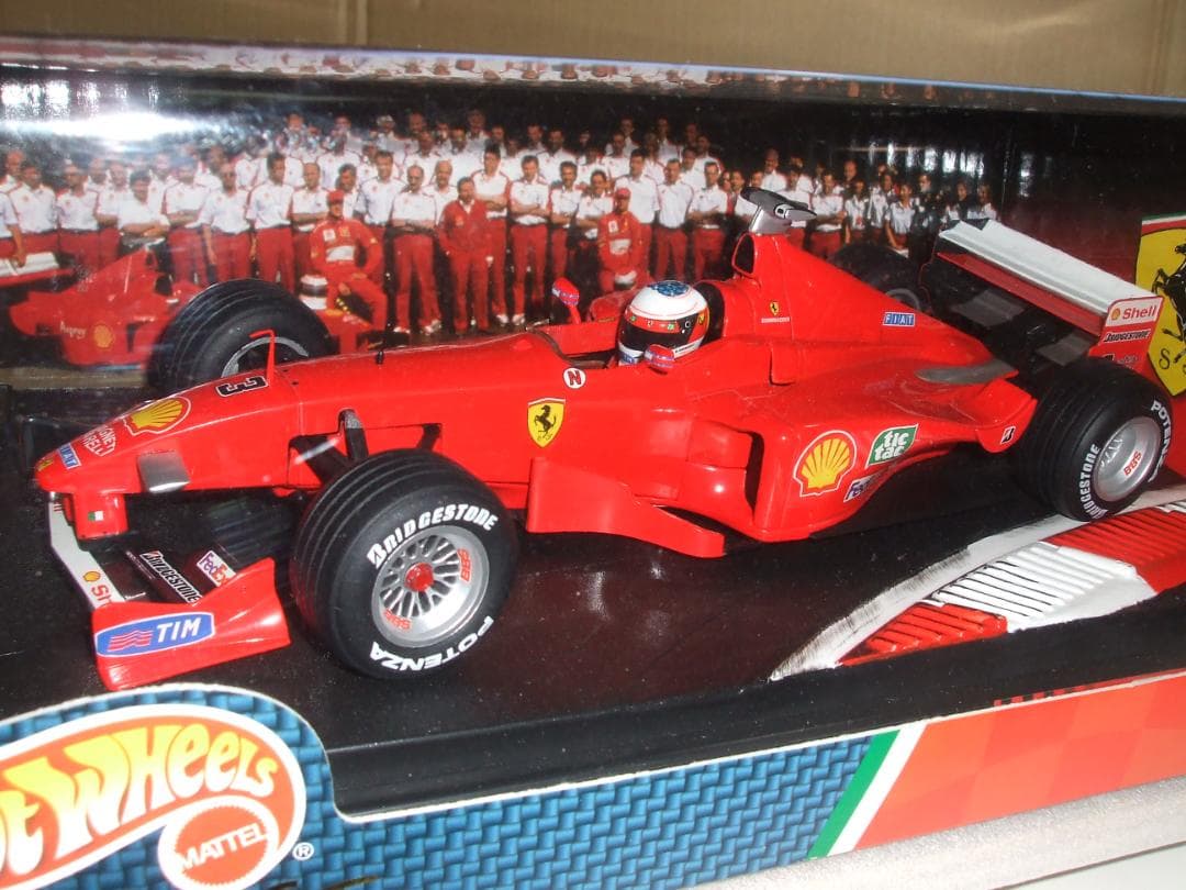 フェラーリ　F３９９　M・シューマッハ　＃３　デカール付　マテル　１／１８