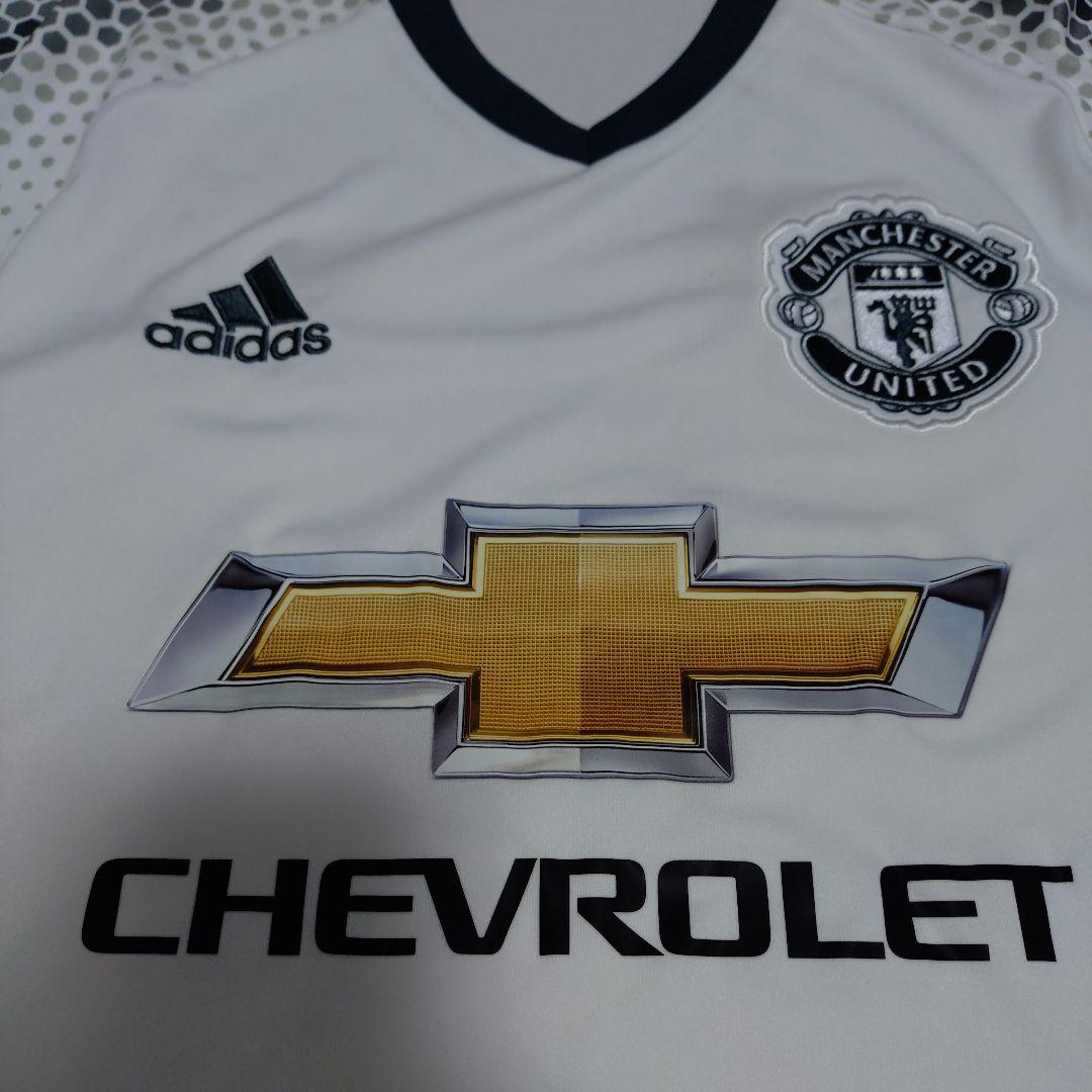 adidas Manchester United ホワイト Lサイズ シャツ