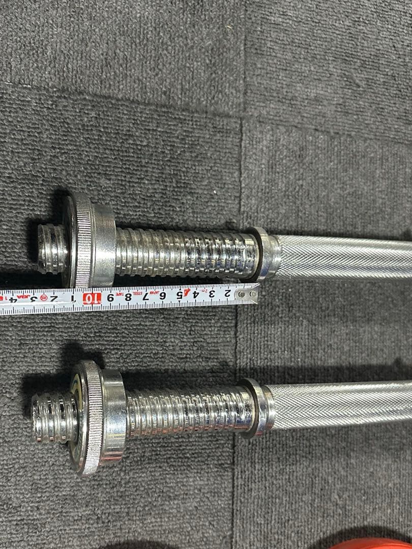 ファイティングロードダンベルプレートシャフトセット 5kg4個