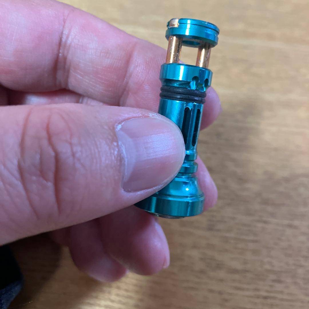 美品　早い物勝ち　ダイワ用　マシンカットハンドル　60mm ドレス　スタンド