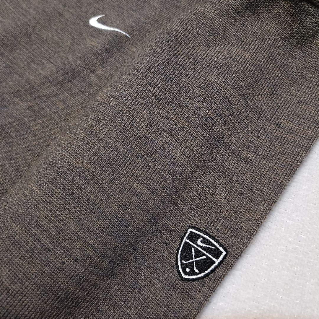 未使用！NIKE ナイキ タイガーウッズ ニット Vネックセーター ニットウール