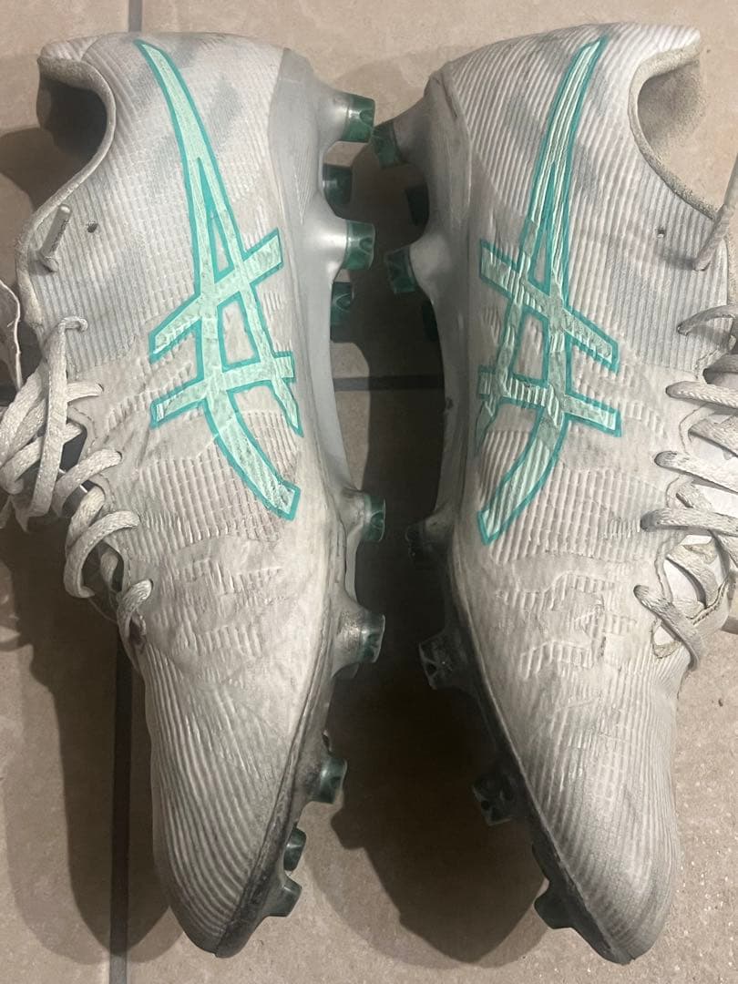 ASICS サッカーシューズ スパイク ホワイト