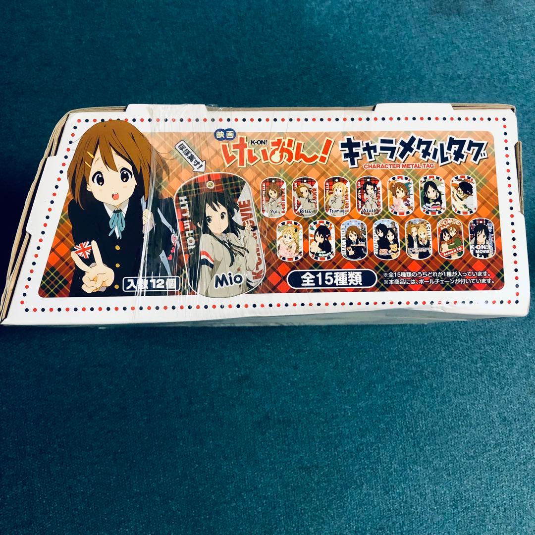 けいおん！　キャラメタルタグ　1BOX12個入り　未開封