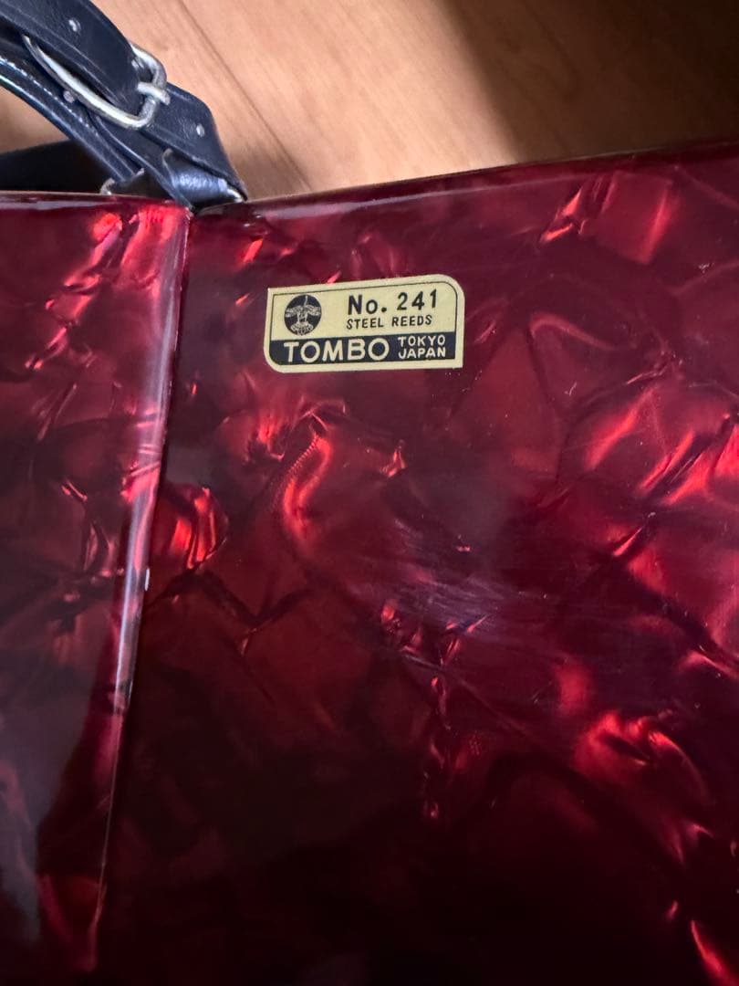 TOMBO アコーディオン　トンボ No.241 ハードケース付　楽器