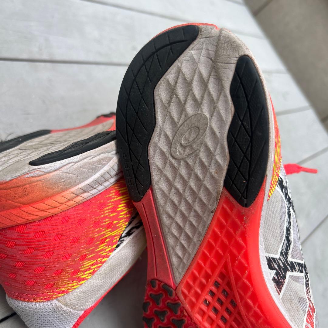 27.5 ASICS ターサーRP2ホワイト/レッド