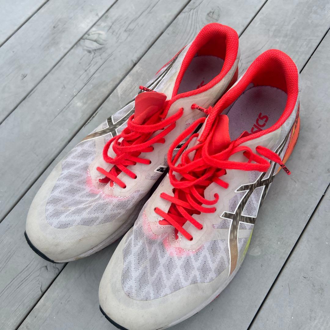 27.5 ASICS ターサーRP2ホワイト/レッド