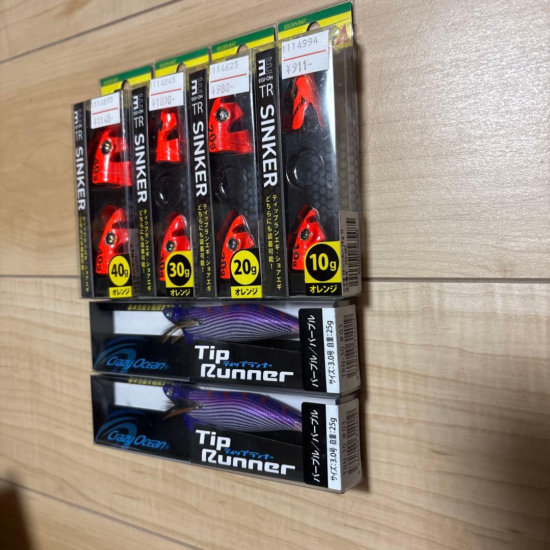 Crazy Ocean Tip Runner 3.0号25g２個 シンカーセット