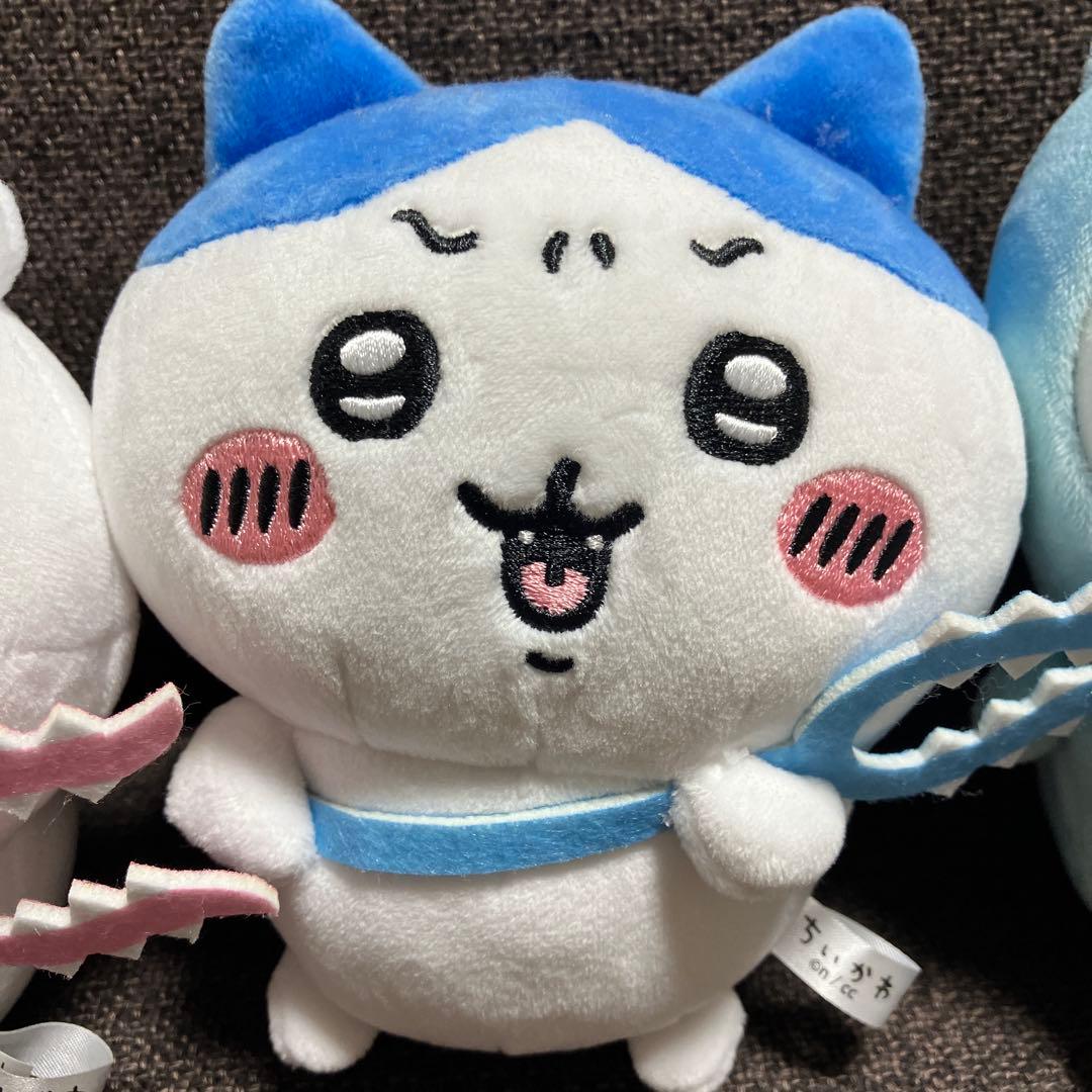 ちいかわ☆ハチワレぽてたまぬいぐるみ4体セット