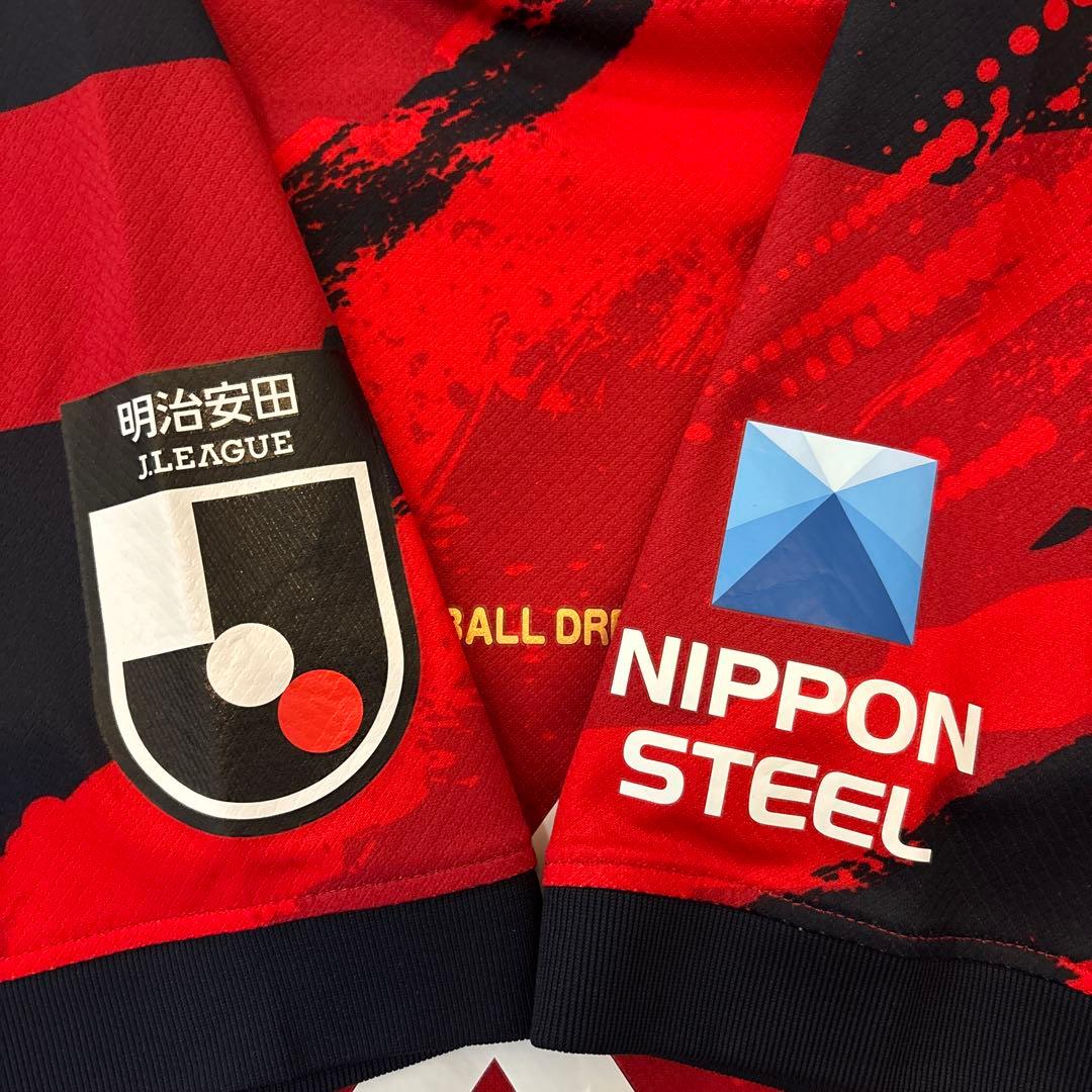 【レア】鹿島アントラーズ 2025年 ユニフォーム 13番 知念慶 XL