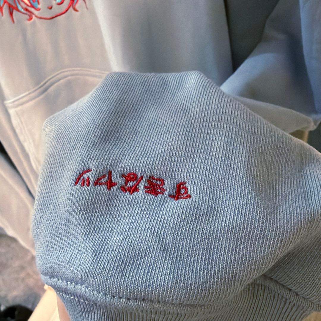逃げ水あむ SOXSOCKS ソソミズ パーカー Sサイズ ブルー