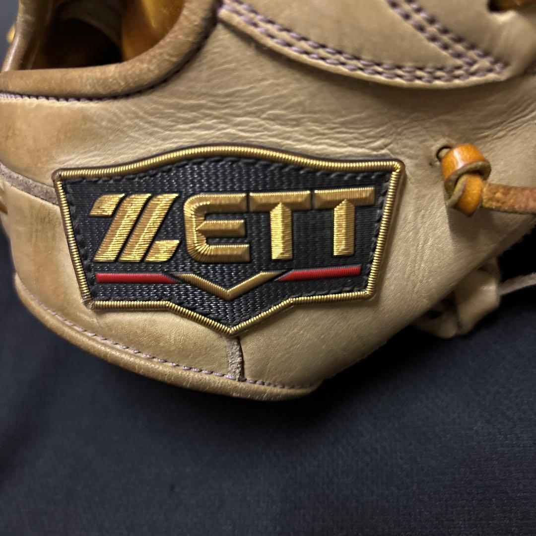 ZETT 硬式グローブ ベージュ