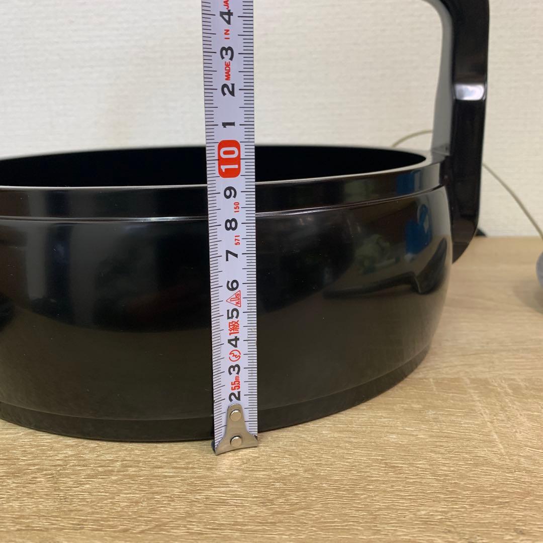 茶懐石道具　手付飯器　木製　夏用飯器