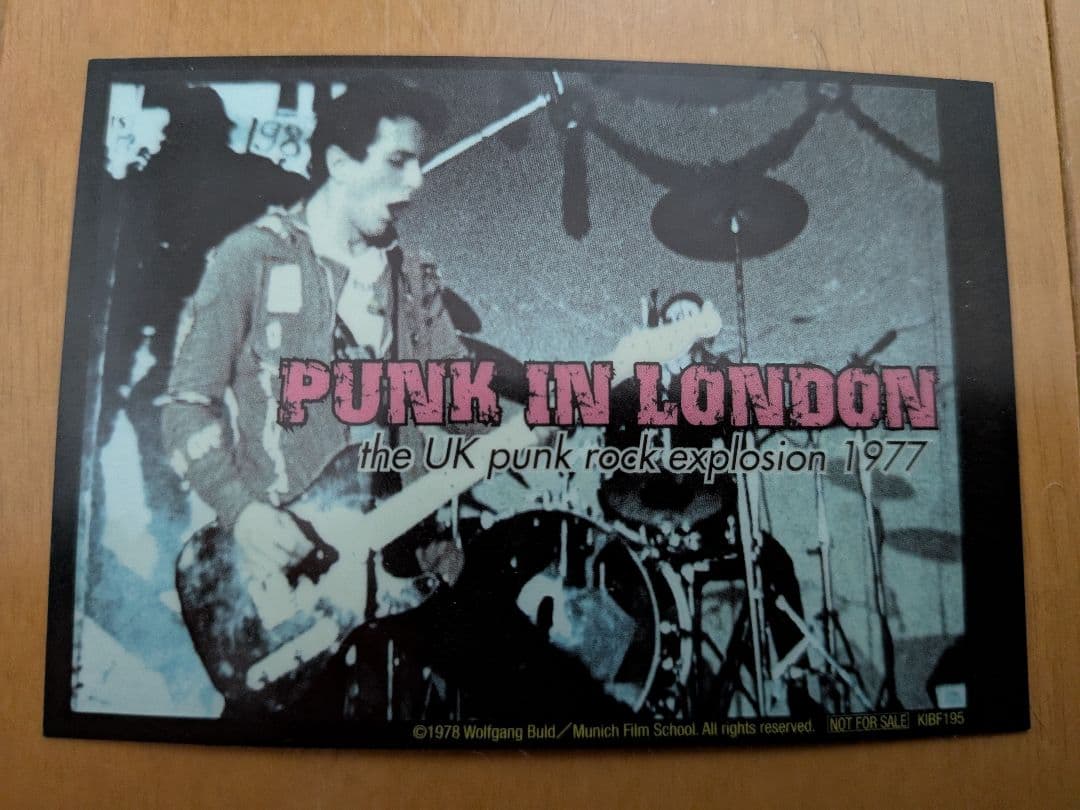 パンク・イン・ロンドン ピンバッジ Clash Sex Pistols Jam