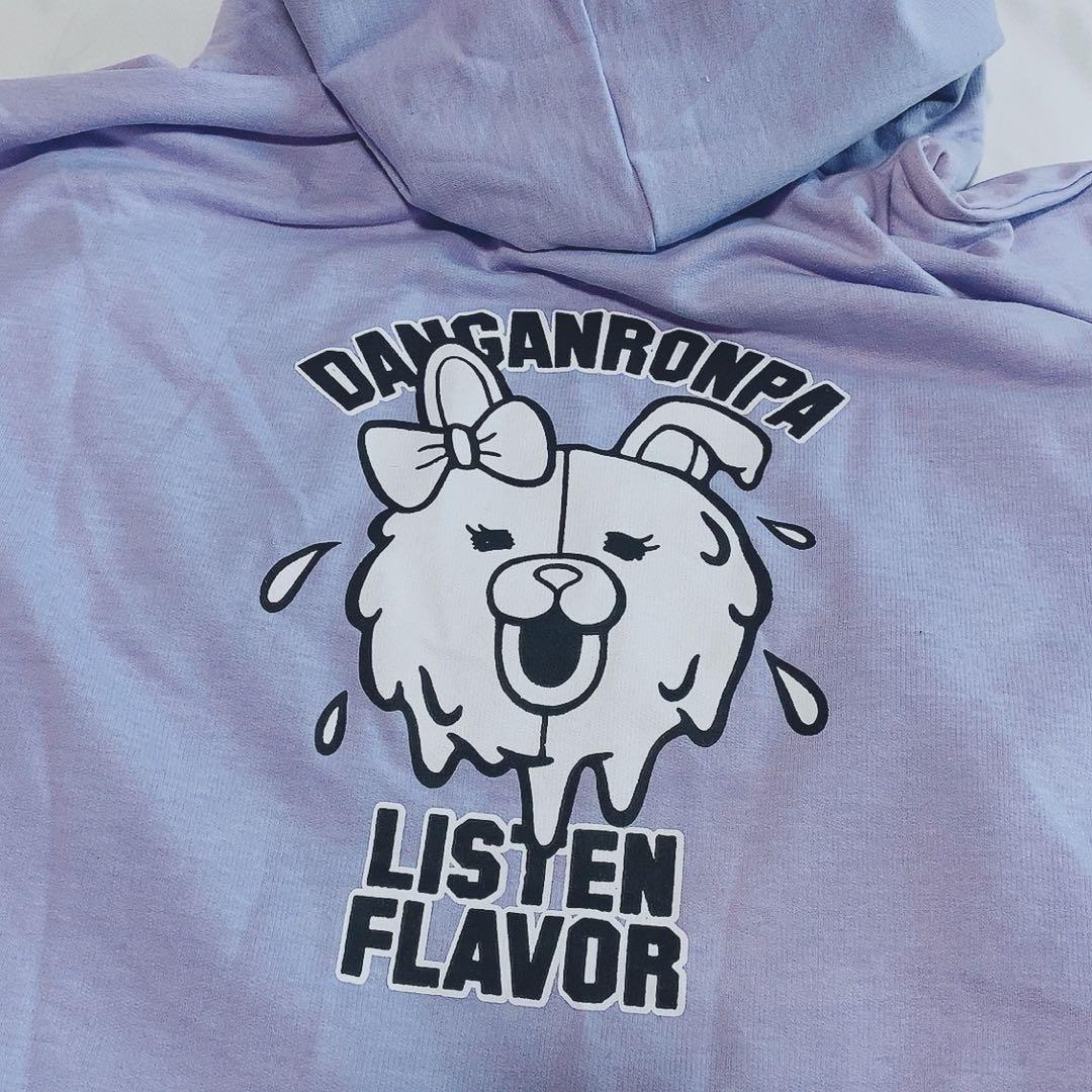 ダンガンロンパ LISTEN FLAVOR モノミ 半袖パーカー