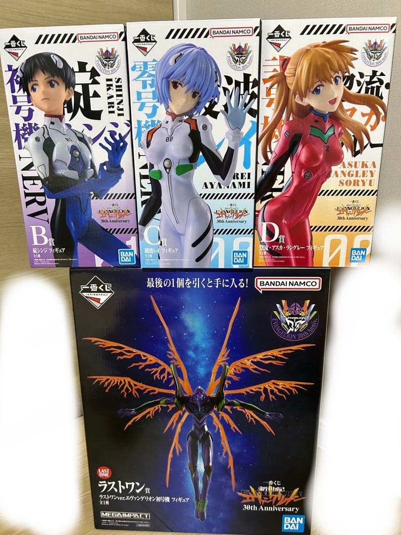 一番くじ エヴァンゲリオン フィギュア ラストワン Ｂ賞 C賞 D賞 他