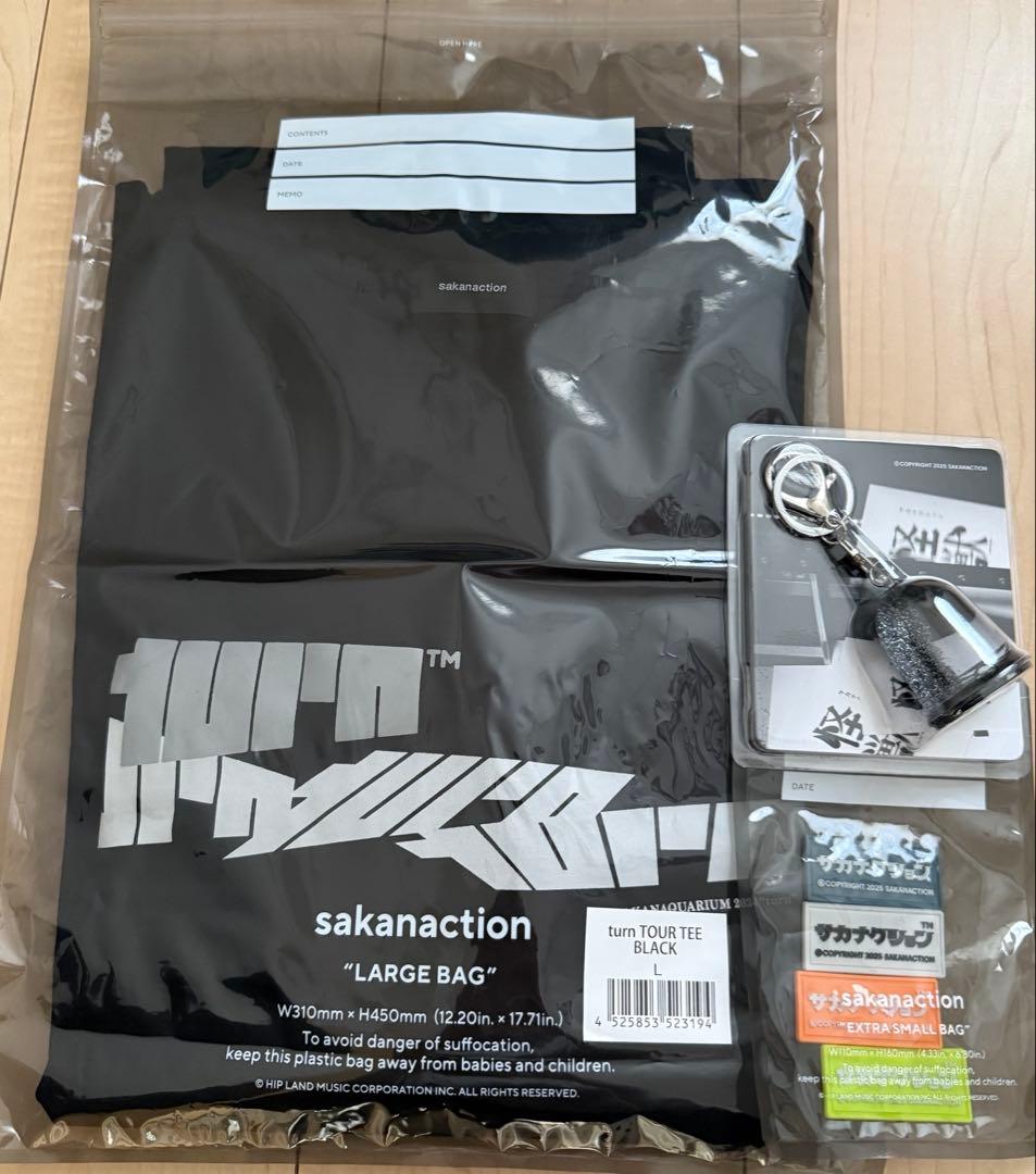 サカナクション Tシャツ pvcタグ スノードーム セット