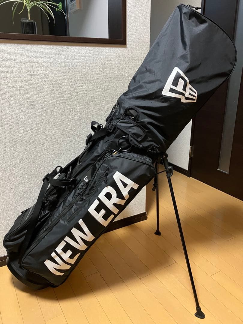 【美品】NEW ERA ニューエラ キャディバッグ ゴルフ レア お得