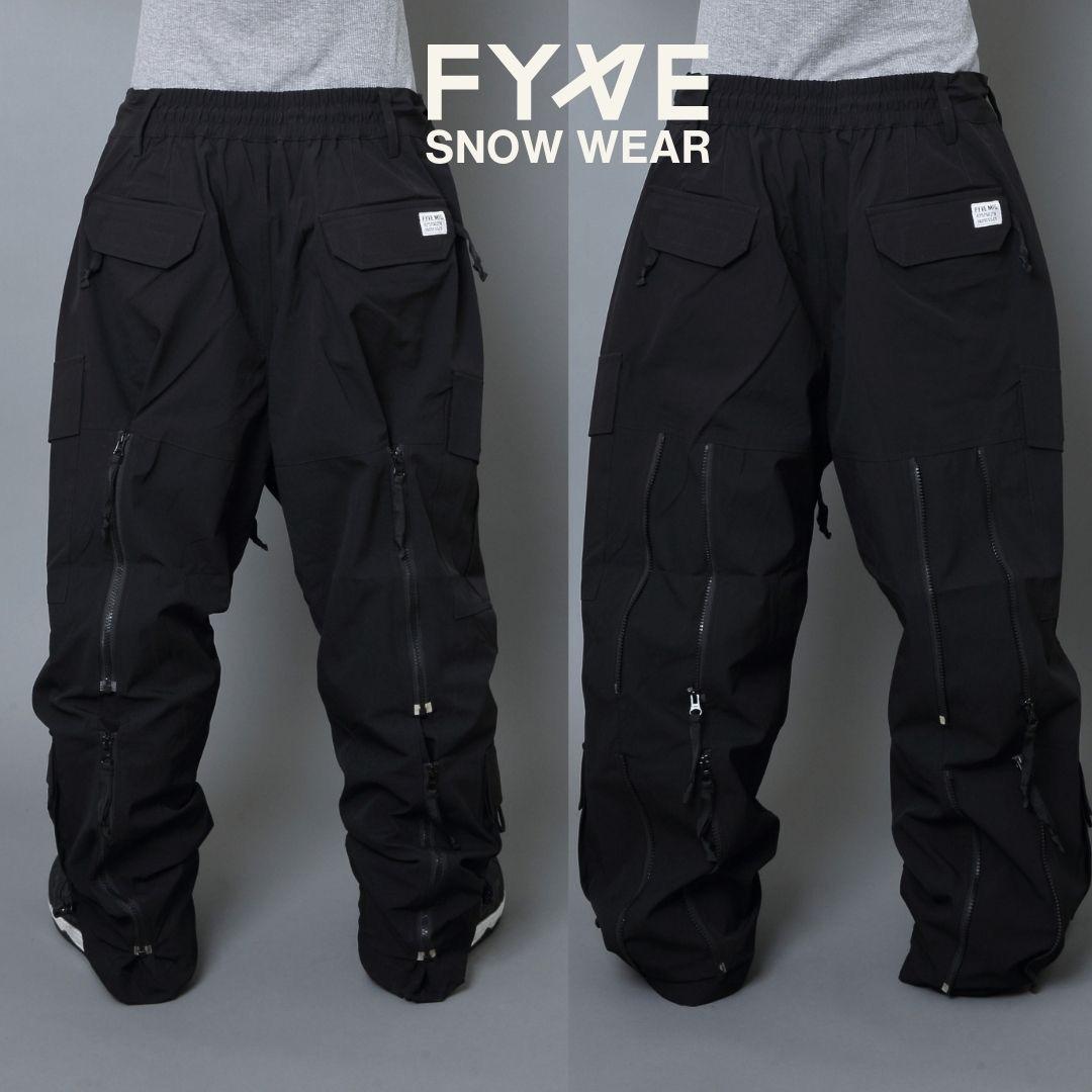 Fyve ファイブ スノーボードウェア 上下セット セット XL 新品 BK