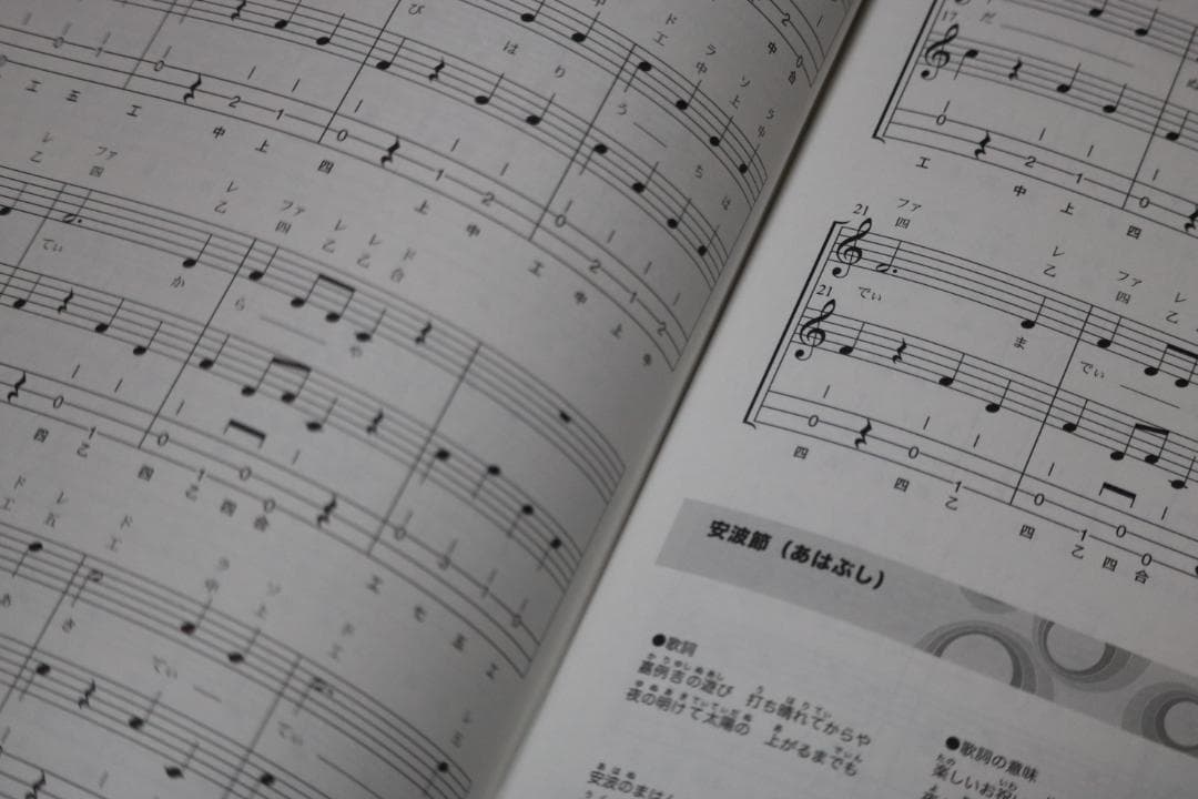沖縄三線セット（人工皮張り）教本と初心者に必要なお得な付属品　新品未使用品