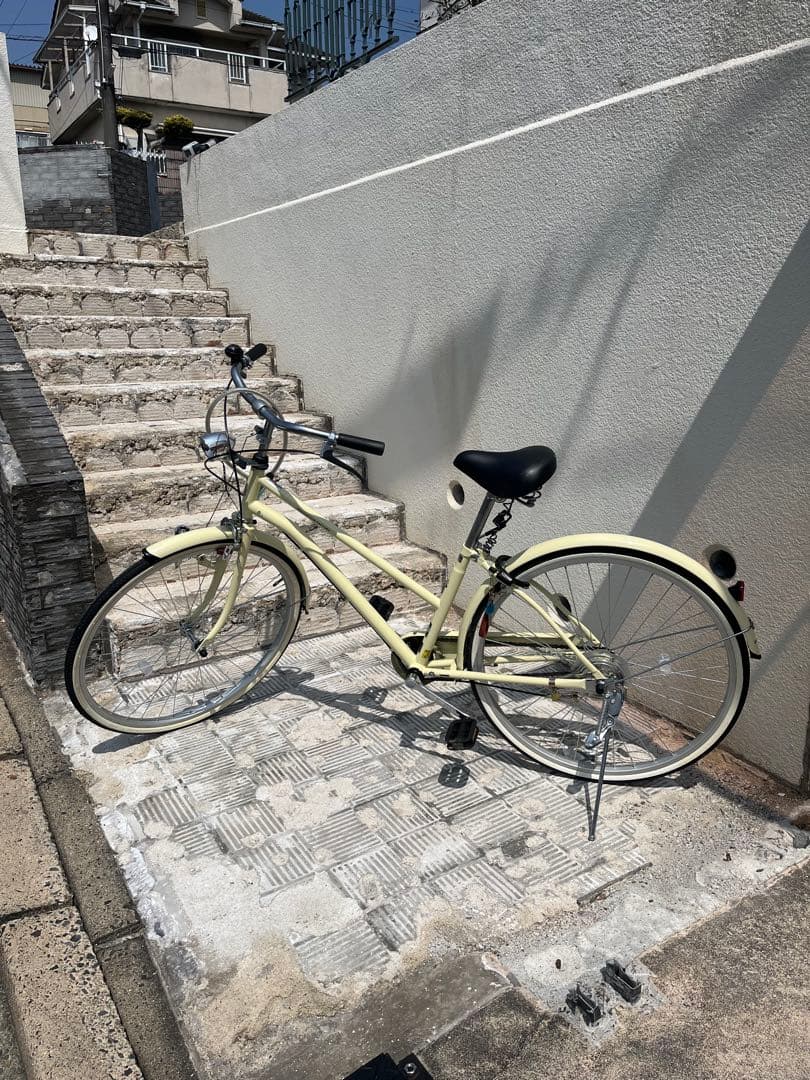 アイボリー シティサイクル 前照灯付き