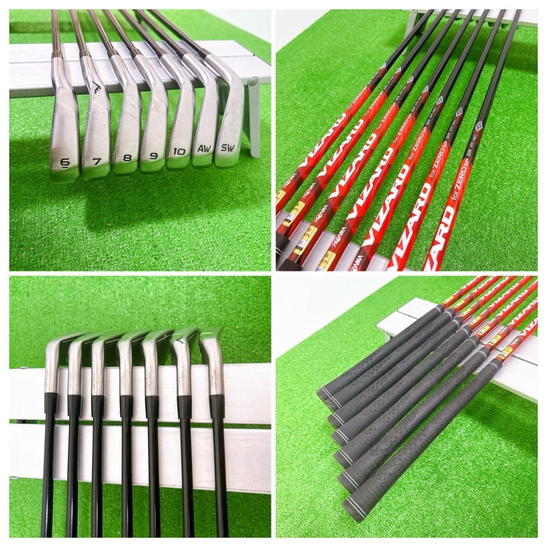 良品 HONMA TOUR WORLD SP ゴルフ 13本 セット SR