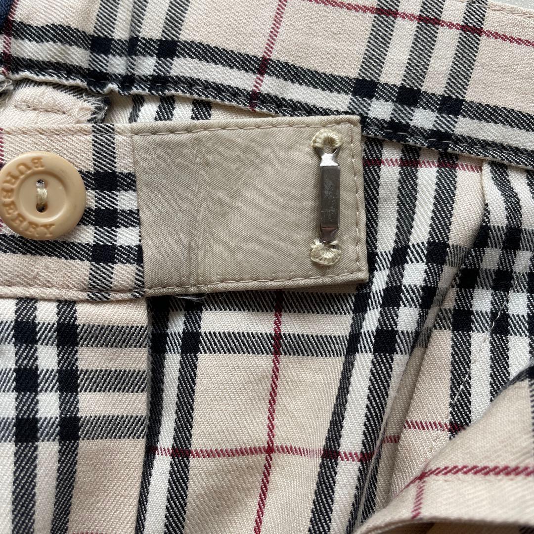 【15号2XL】BURBERRY GOLF ノバチェック柄　パンツ　大きめ