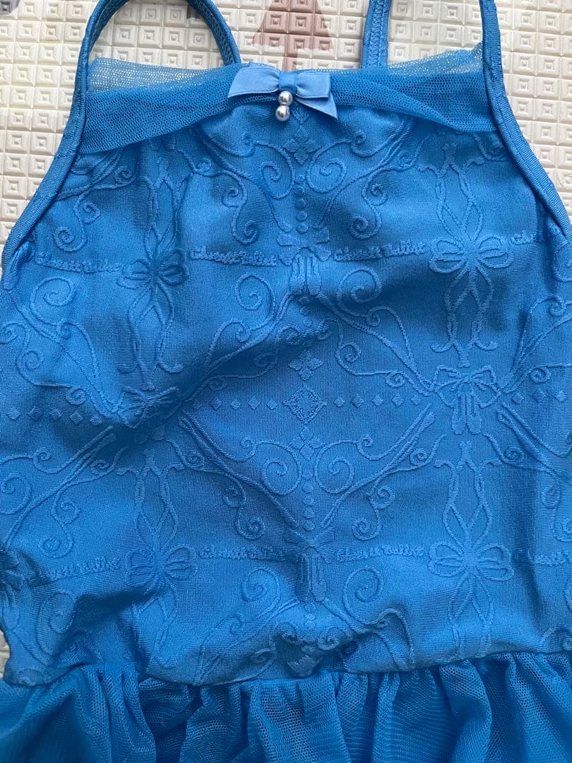 【美品】チャコット　レオタード　青　120