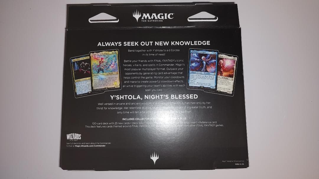 MTG　FF　統率者デッキ　サイオンズ・スペル　英語版　新品未開封