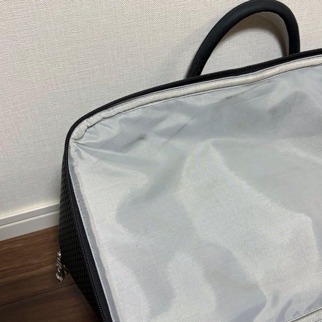 MUNSING WEAR マンシングウェア　ボストンバッグ　2層式　黒