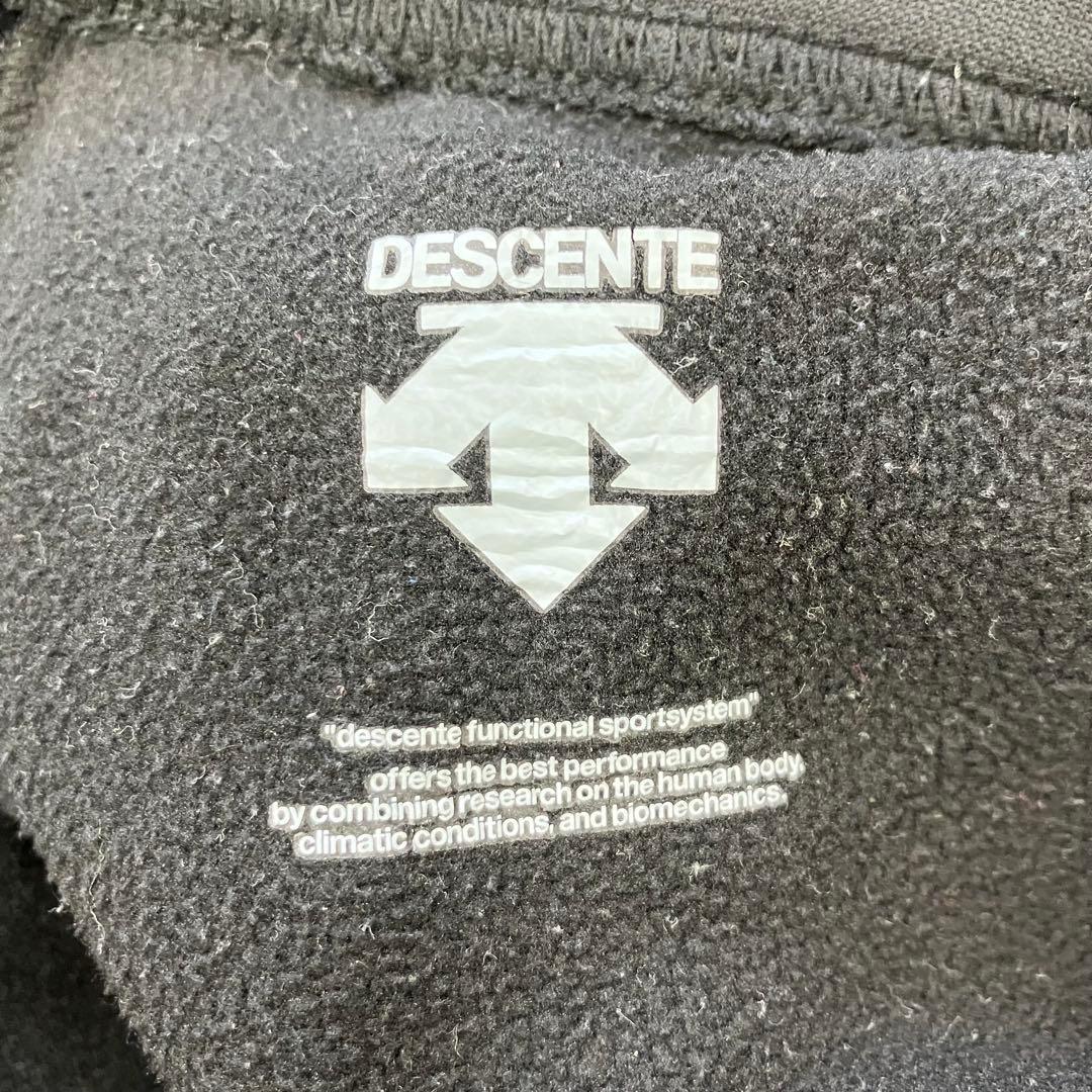 DESCENTE デサント ウォームアップウェア セットアップ 裏起毛 黒