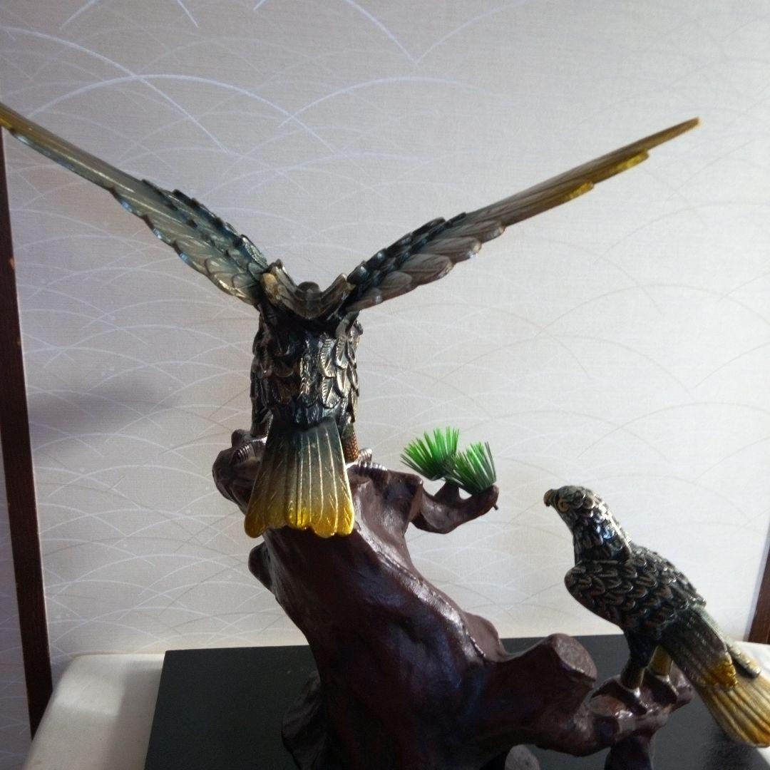 鷲？鷹？置物金属製