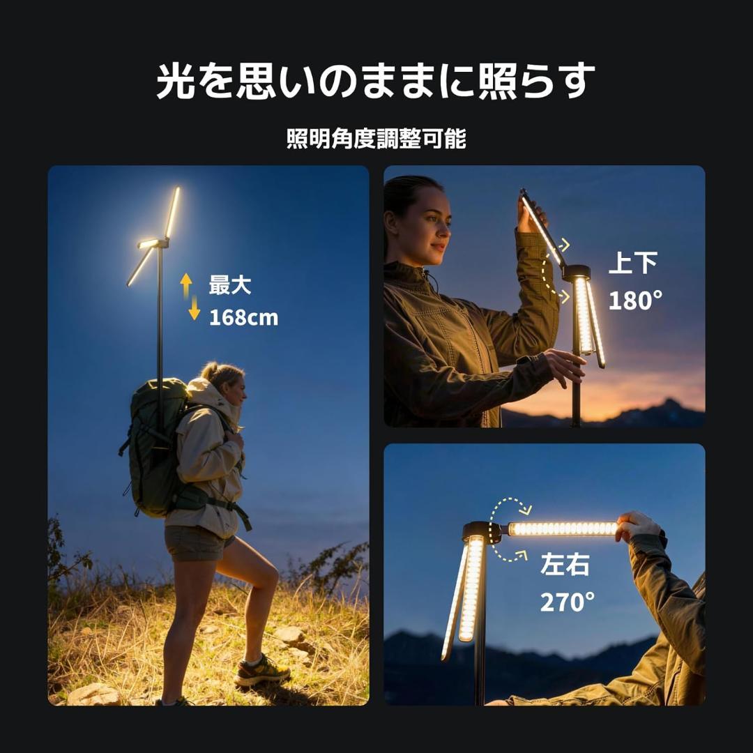 BougeRV LEDランタン キャンプランタン