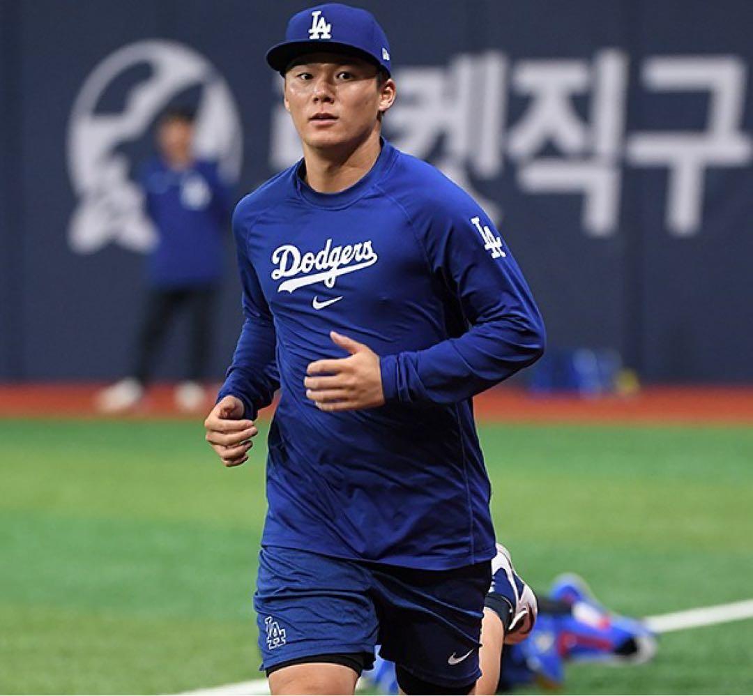 XL：ドジャース オーセンティックコレクション 長袖シャツ 大谷翔平 山本由伸