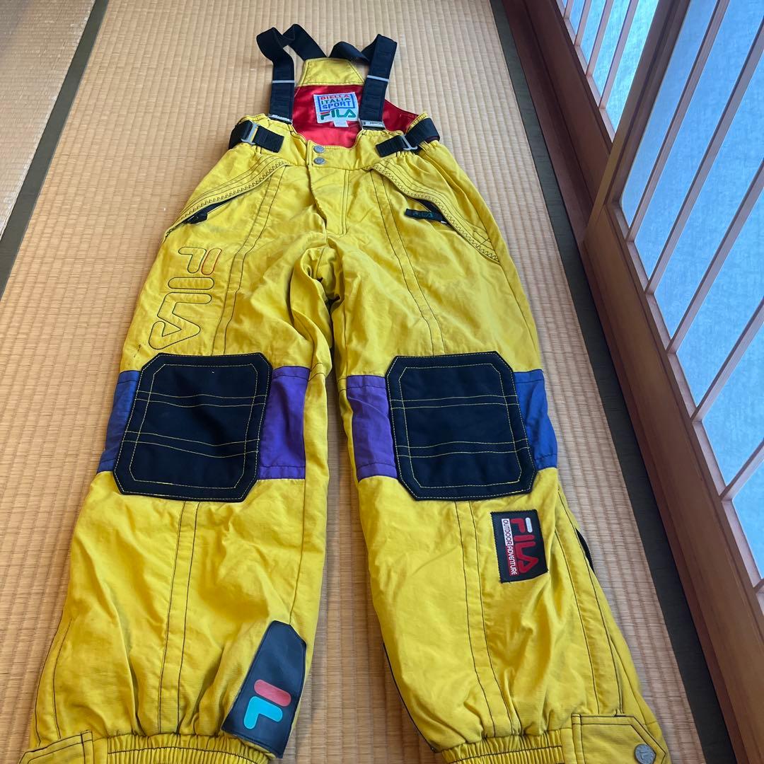 レア品　 FILA スキーウェア上下　ヴィンテージ 90s 美品