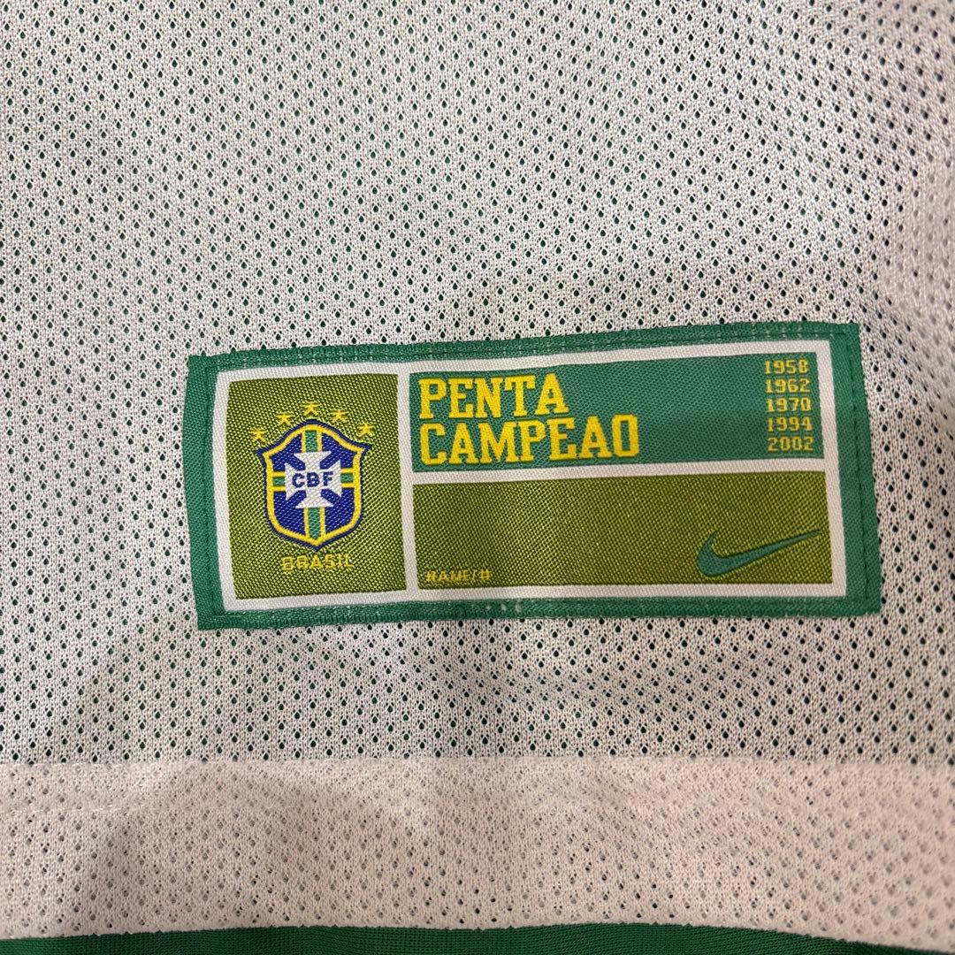 【極美品】ブラジル代表 タンクトップ ナイキ リバーシブル 02優勝記念品 XL