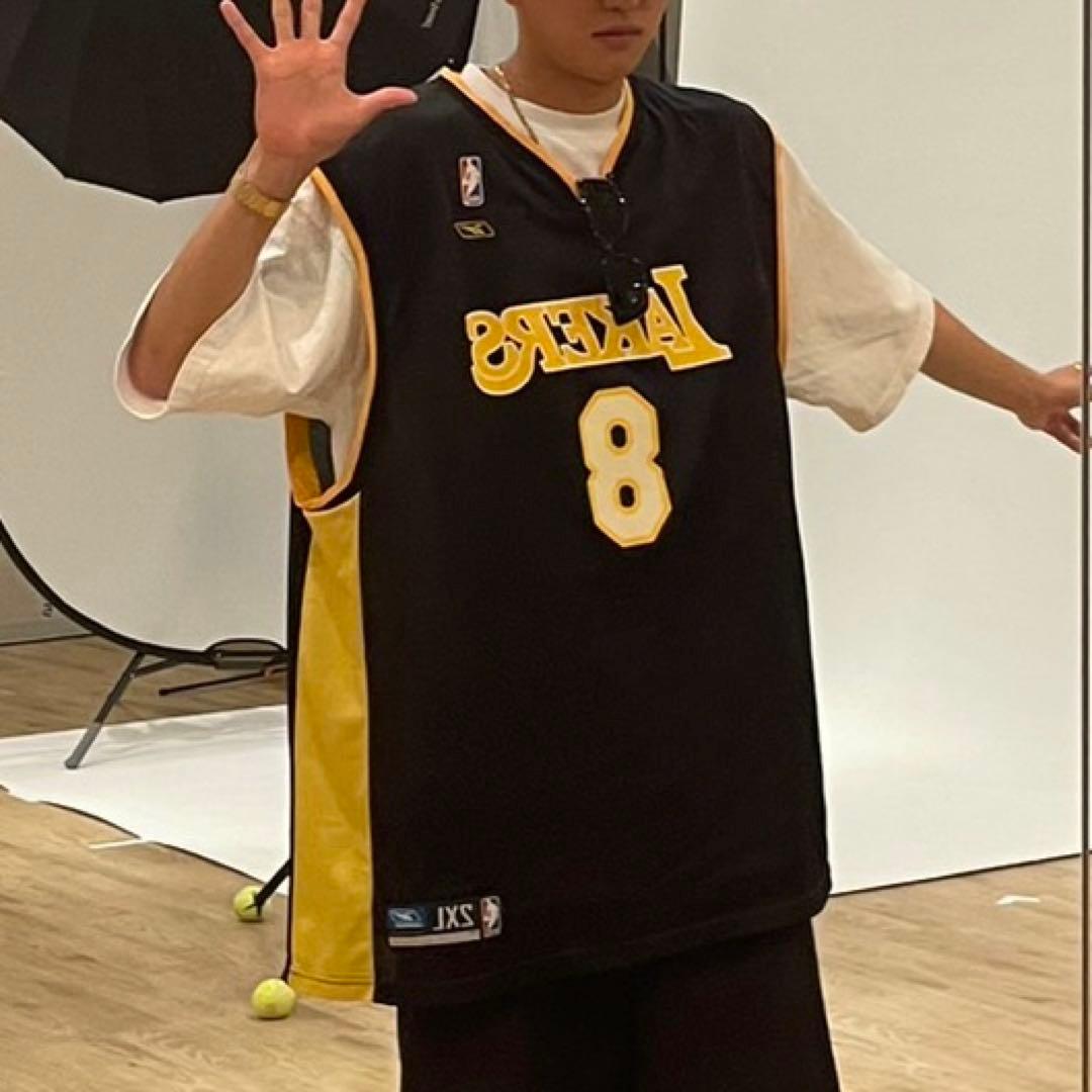 Lakers コービーブライアント バスケットユニフォーム バスケゲームシャツ