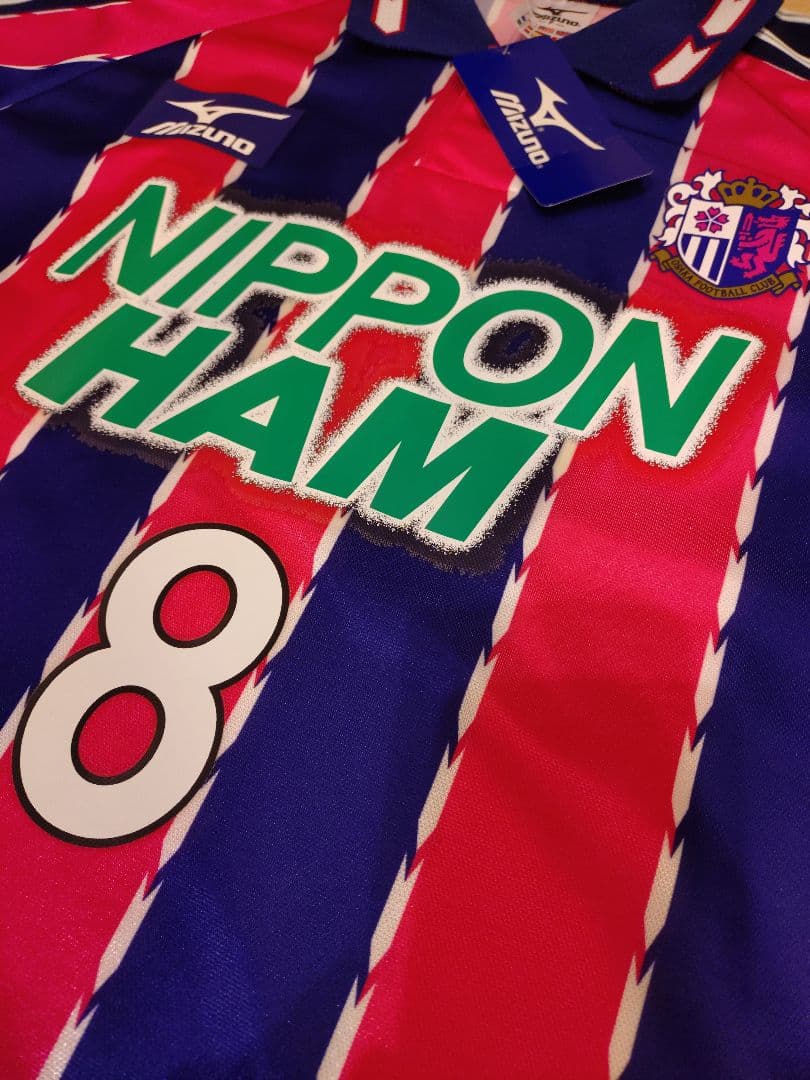 1999〜2003年 セレッソ大阪ホームユニフォーム 8番 森島寛晃