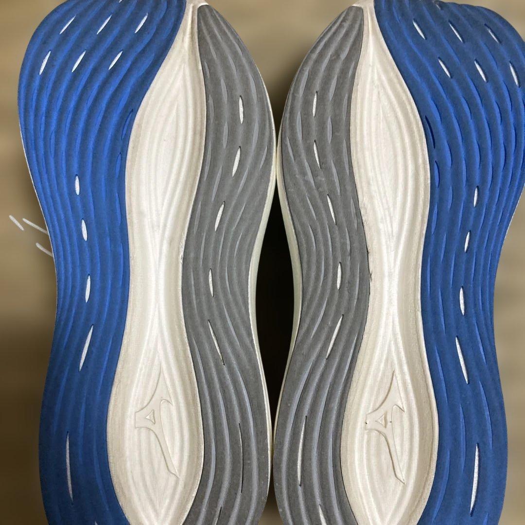 Mizuno ネオゼン/ホワイト/ブルー（28.5cm）