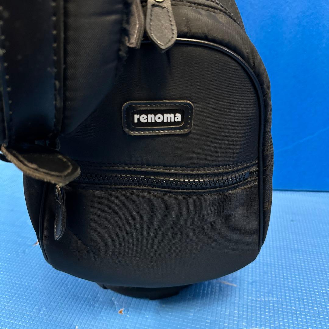 renoma sports ブラックキャディバッグ