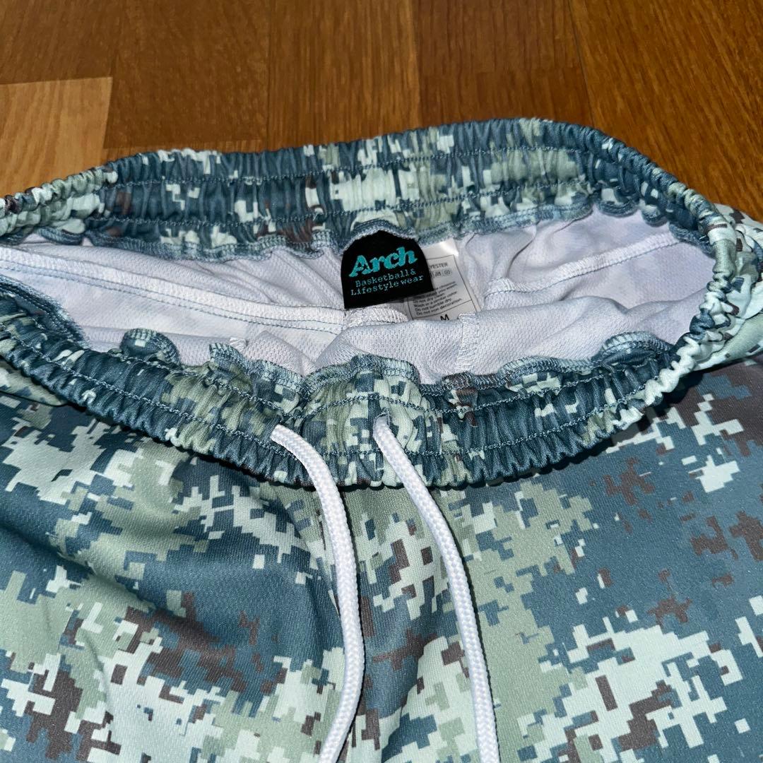 arch アーチ/overlap camo shorts/バスパン