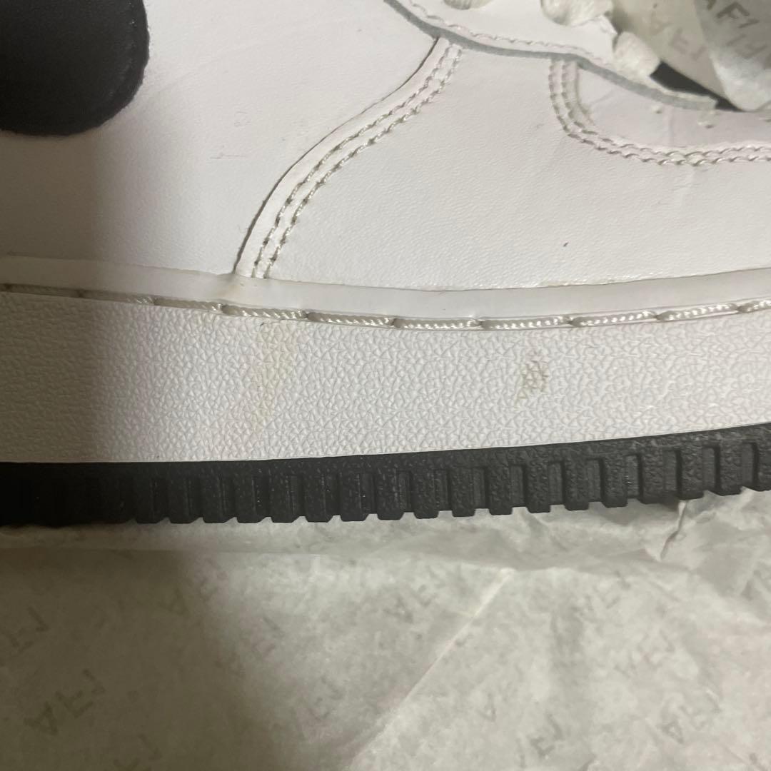 シューズ(男性用) NIKE Air Force 1 Mid White/Blac