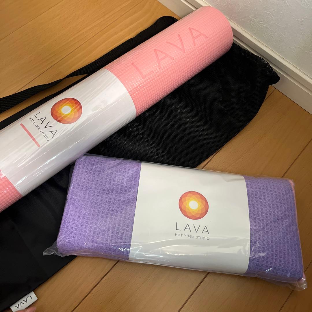LAVA ヨガマット　ラグ　ケース　セット
