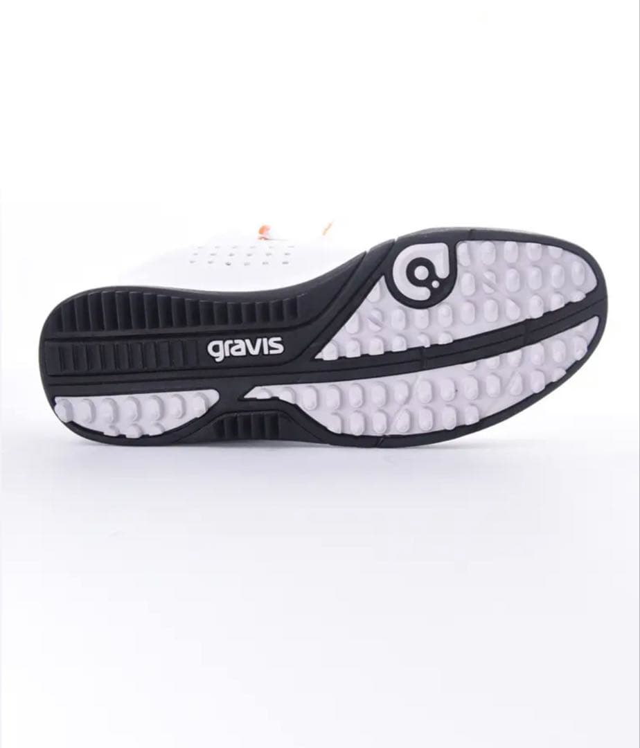 新品未使用　gravis golf スパイクレスゴルフシューズ ホワイト