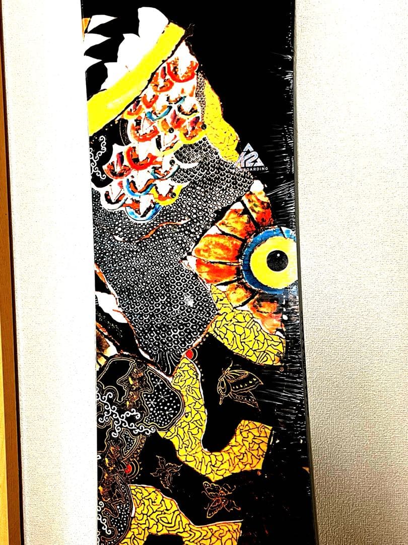 カラフルな魚デザイン スノーボード