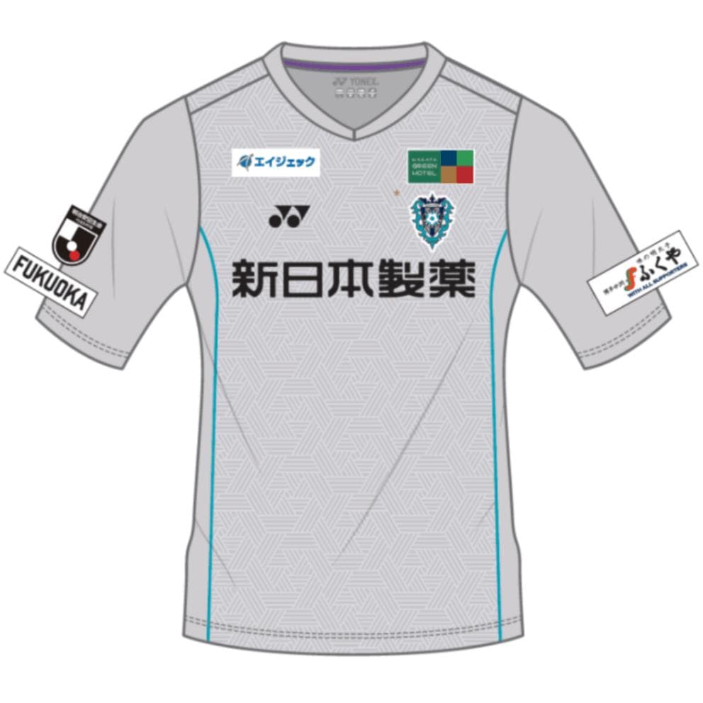 【未使用】アビスパ福岡 2019FP2ndユニフォームOサイズ10番（城後選手）