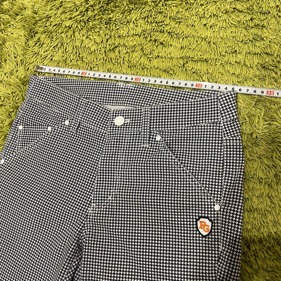 パーリーゲイツ PEARLYGATES ストレッチパンツ 千鳥格子柄 サイズ0