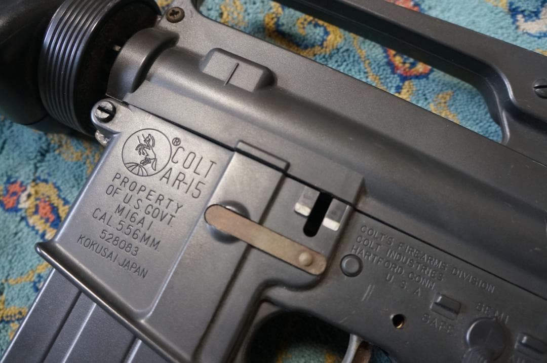 ガスガン2点　ジャンク品　コクサイ　JAC　　M16A1　ASGK規格